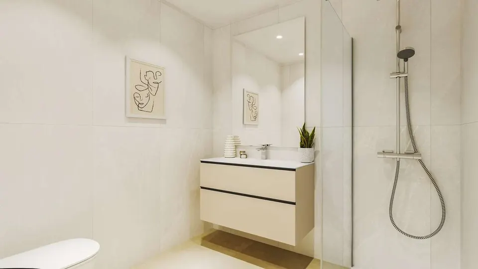Penthouse z widokiem na morze w Esteponie — zdjęcie