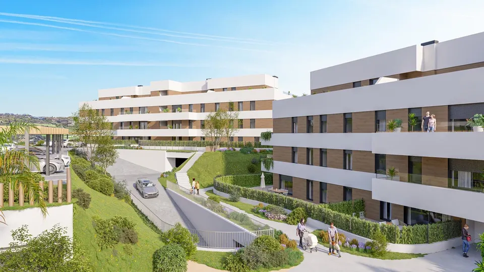 Apartamenty przy polu golfowym w Mijas — zdjęcie