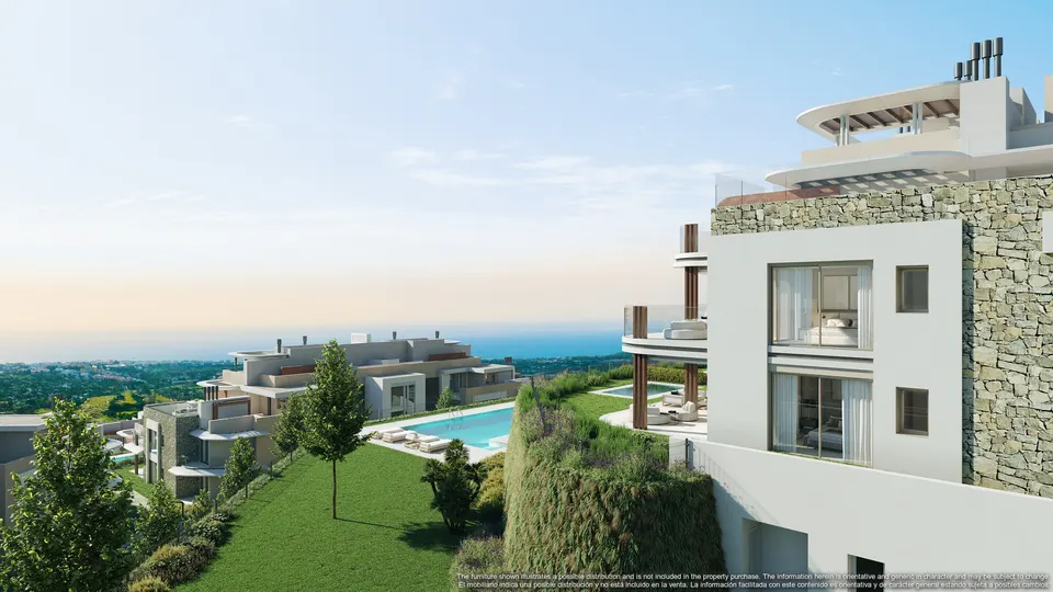 Apartamenty z basenem w Benahavís — zdjęcie