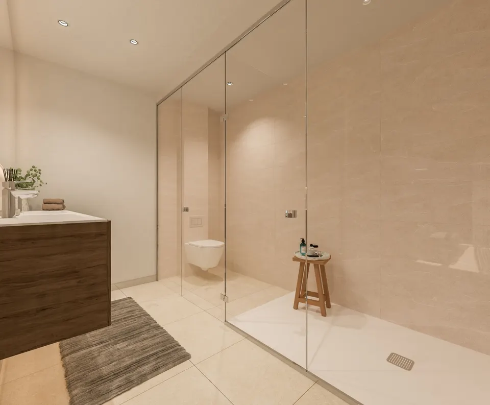 Apartamenty z basenem w Manilvie — zdjęcie