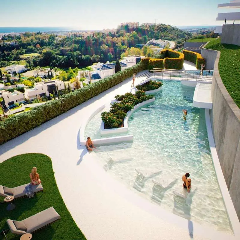 Penthouse z solarium w Benahavís — zdjęcie