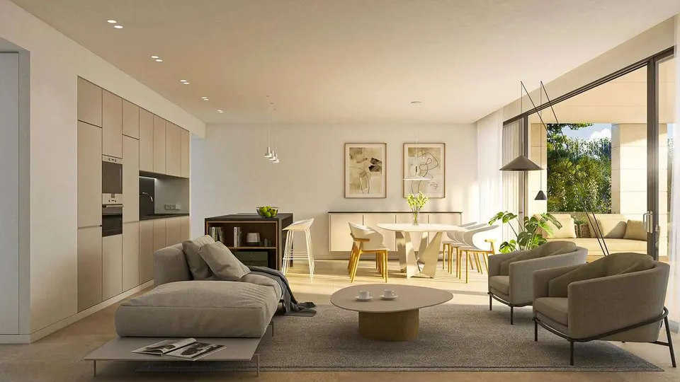 Penthouse z widokiem w Marbelli — zdjęcie