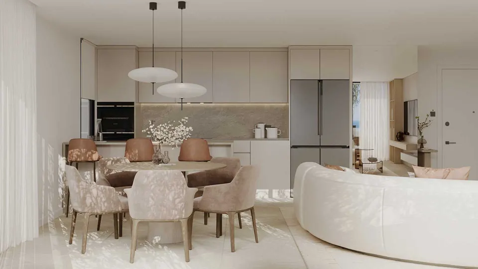 Apartamenty z widokiem na morze w Mijas Pueblo — zdjęcie