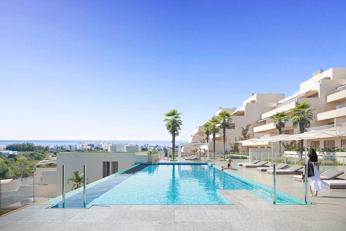 Penthouse z tarasem w Esteponie
