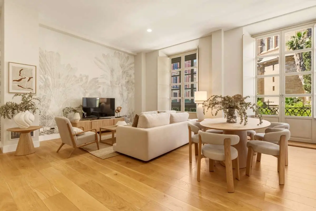 Apartament z widokiem na katedrę w Maladze