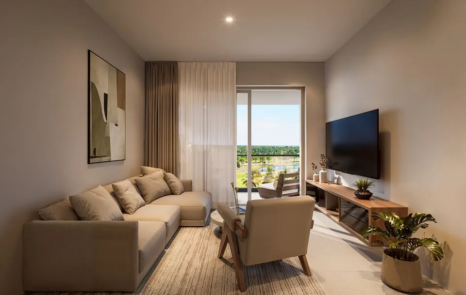 Apartamenty z widokiem na pole golfowe — zdjęcie