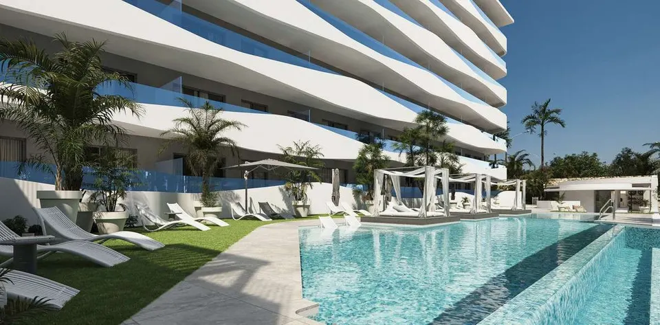 Penthouse z widokiem na morze w Fuengiroli — zdjęcie