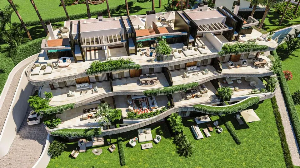 Penthouse z widokiem w Marbelli — zdjęcie
