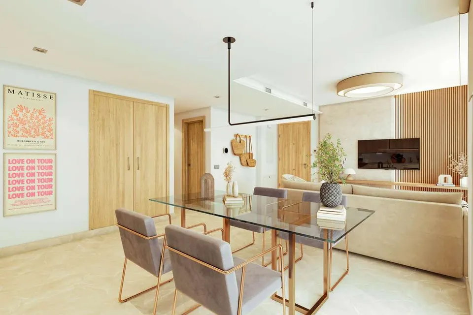 Penthouse z widokiem na morze w Mijas — zdjęcie