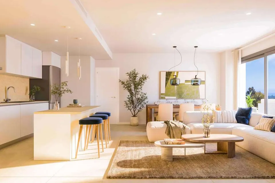 Penthouse z tarasem w Esteponie — zdjęcie