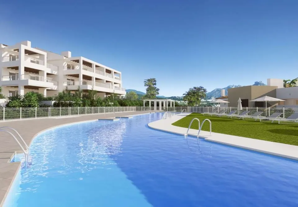 Apartament z widokami na wzgórzu w Benahavís — zdjęcie