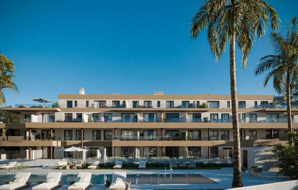 Apartamenty z widokiem na morze w Mijas Costa — zdjęcie
