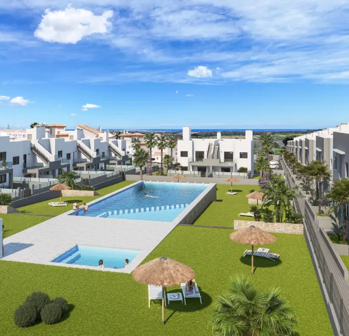 Nowe domy szeregowe w San Miguel de Salinas