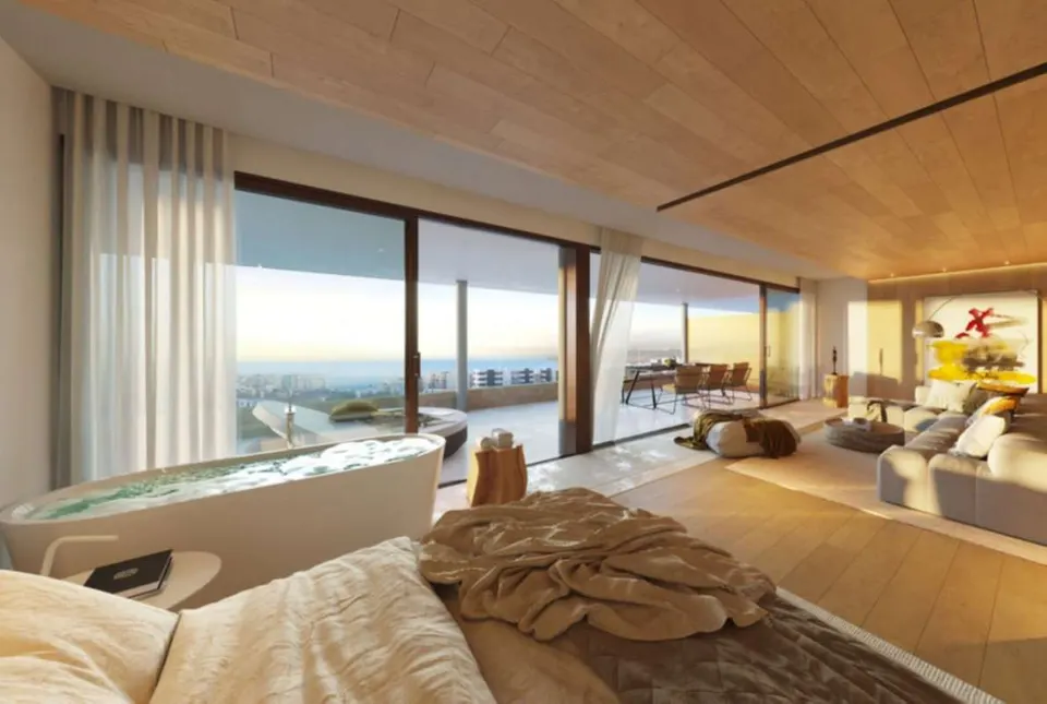 Penthouse z widokiem na morze w Fuengiroli — zdjęcie