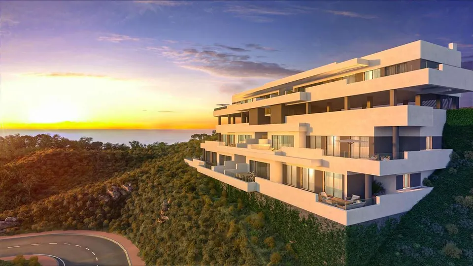 Penthouse z tarasem w Mijas — zdjęcie