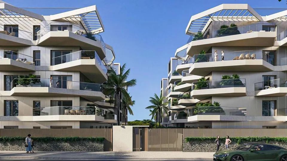 Apartament z tarasem w Mijas — zdjęcie