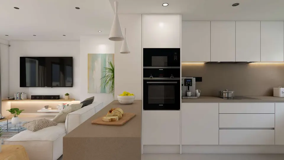 Apartamenty z widokiem na morze w Casares — zdjęcie