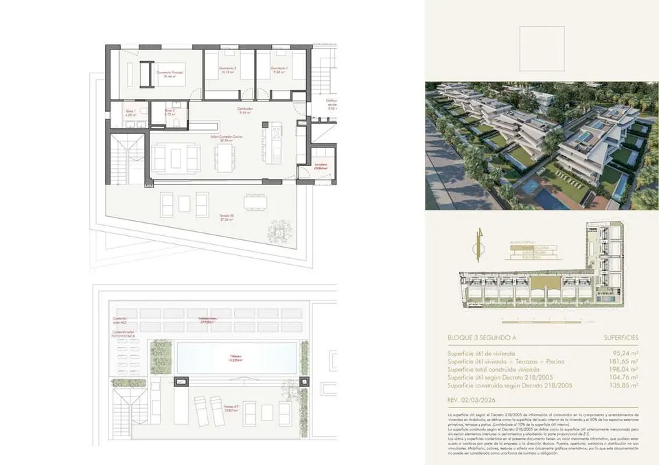 Penthouse typu penthouse z basenem w Esteponie — zdjęcie