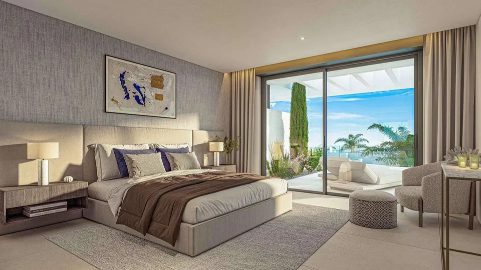Penthouse z panoramicznym widokiem w Marbelli — zdjęcie