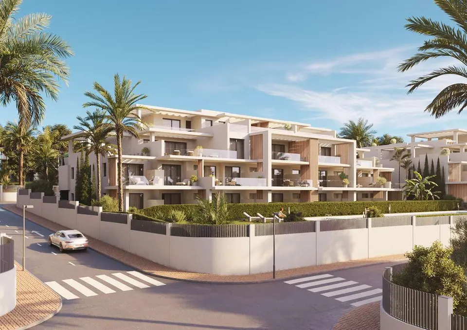 Apartament z widokiem na morze w Esteponie — zdjęcie