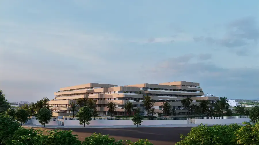 Apartamenty z basenem w Esteponie — zdjęcie