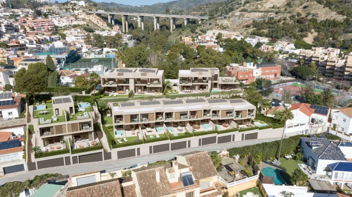 Nowe domy szeregowe w Maladze — Domy szeregowe, Málaga
