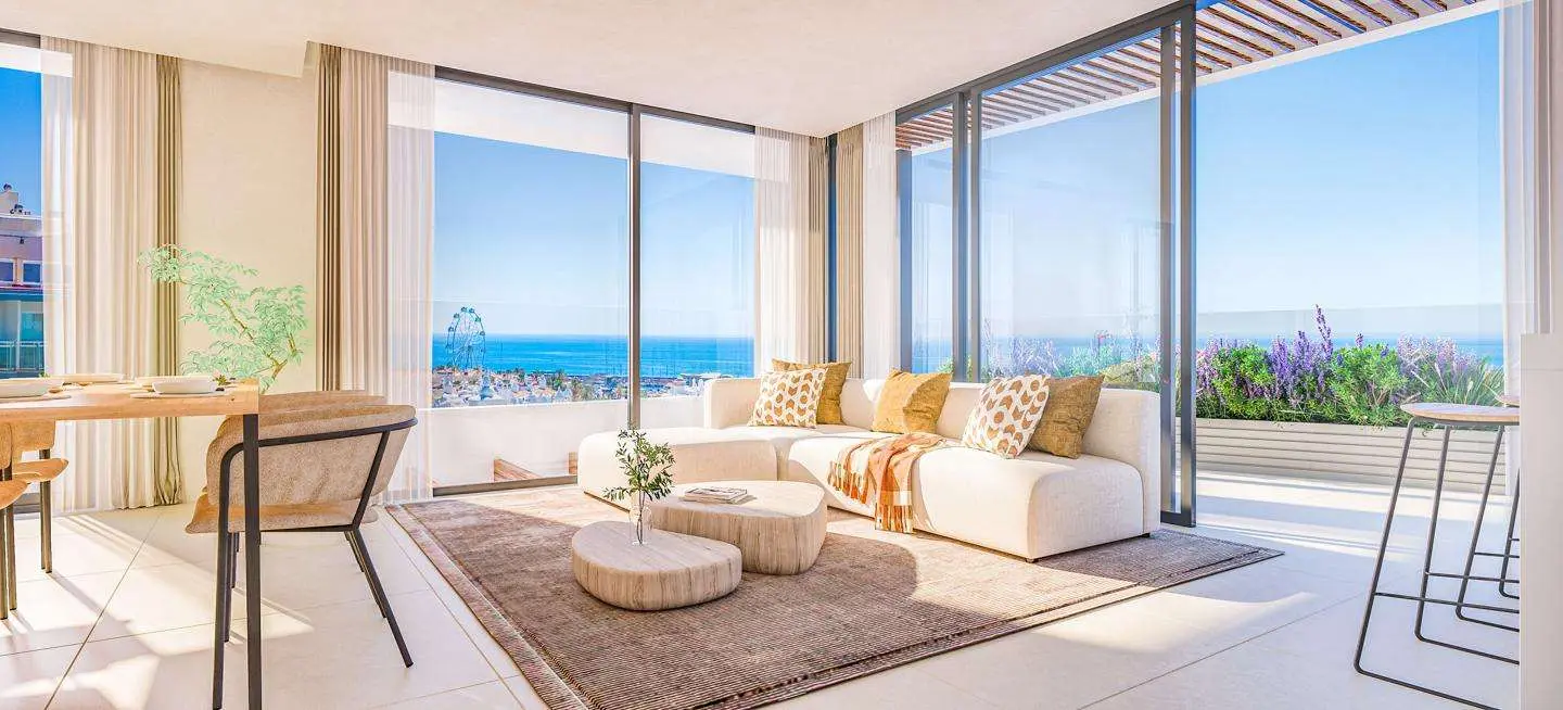 Penthouse z widokiem w Benalmádenie