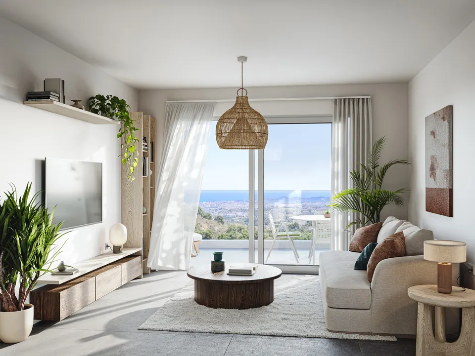 Apartamenty z widokiem na morze w Mijas Costa — zdjęcie