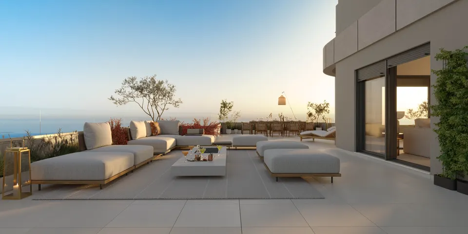 Apartamenty z widokiem na morze w Torremolinos — zdjęcie