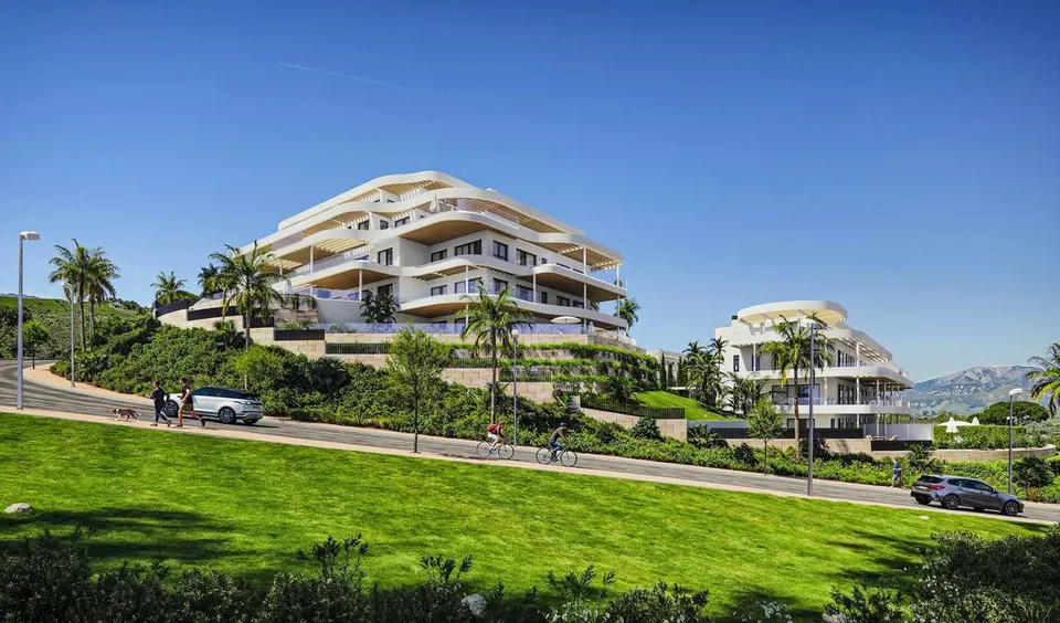 Apartament z kompleksem w Mijas — zdjęcie