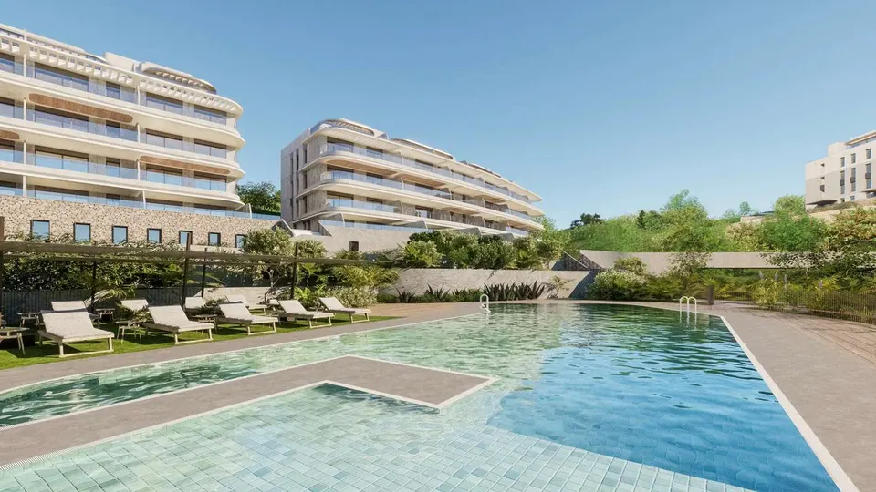 Apartamenty z widokiem na morze w Mijas Costa — zdjęcie