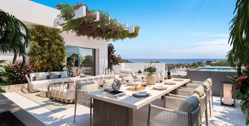 Apartamenty przy plaży w Casares — zdjęcie