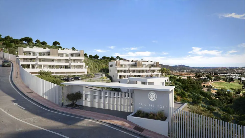 Penthouse z widokiem na morze w Mijas — zdjęcie