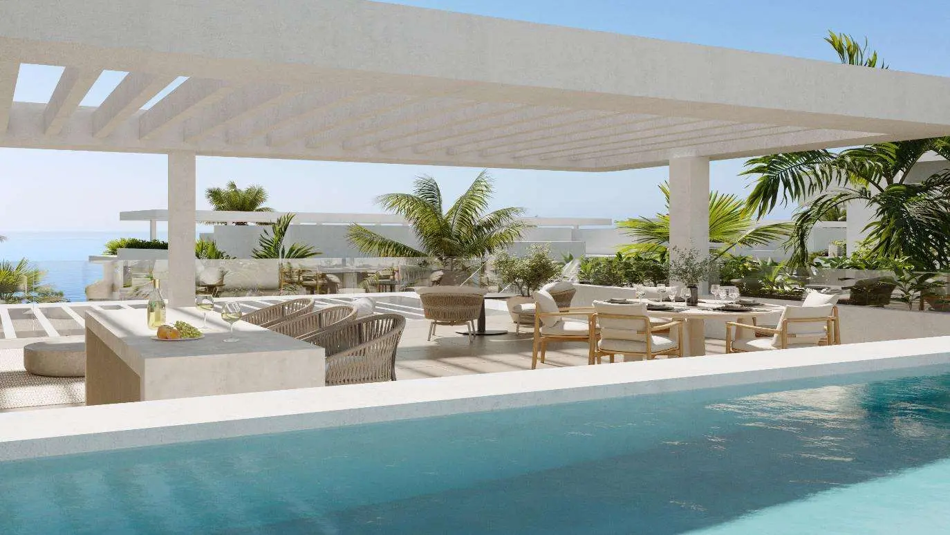 Penthouse z solarium w Esteponie