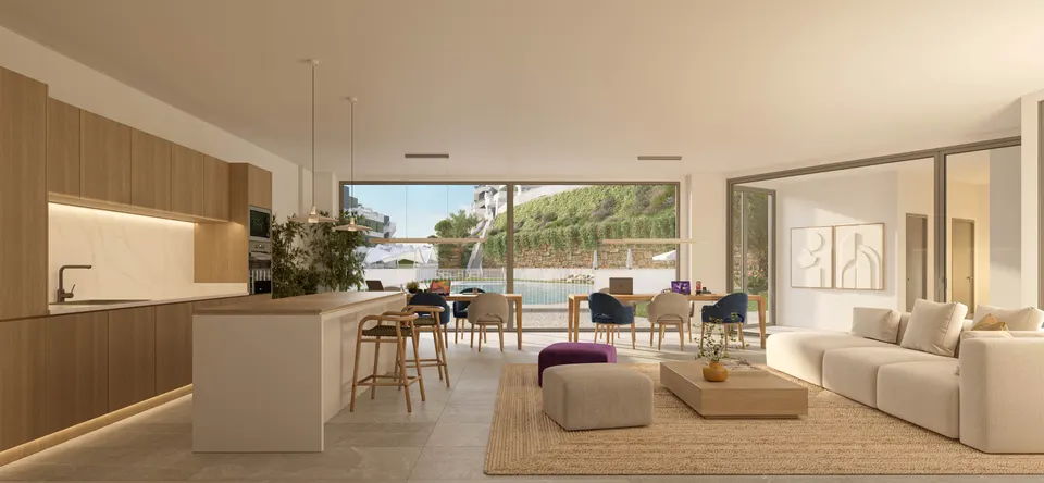Apartamenty blisko plaży w Mijas Costa — zdjęcie