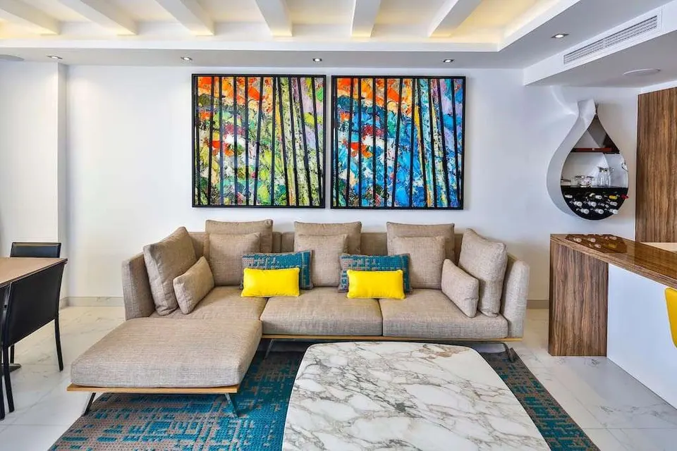 Penthouse z widokiem na morze w Marbelli — zdjęcie