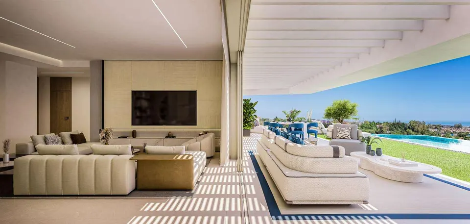 Penthouse z solarium w Benahavís — zdjęcie