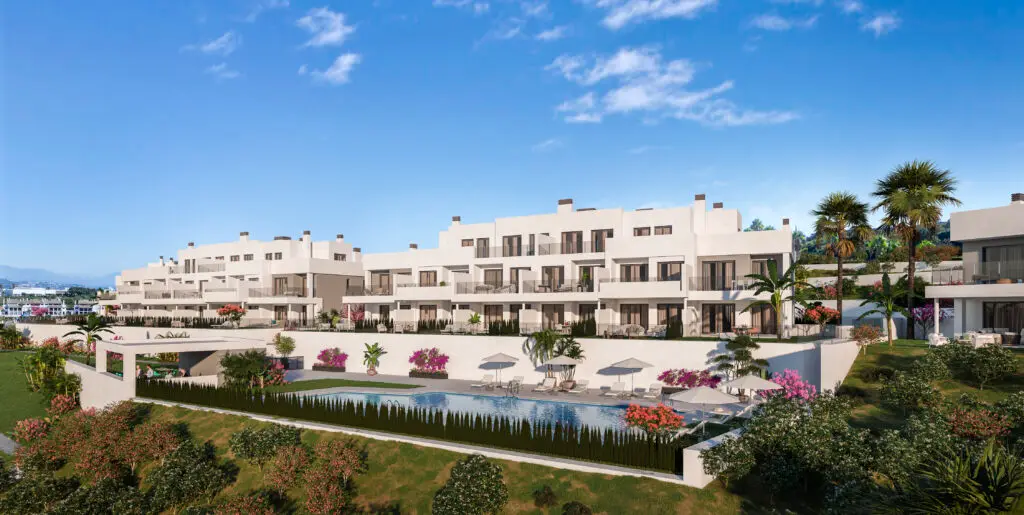 Apartamenty z widokiem na pole golfowe w San Roque