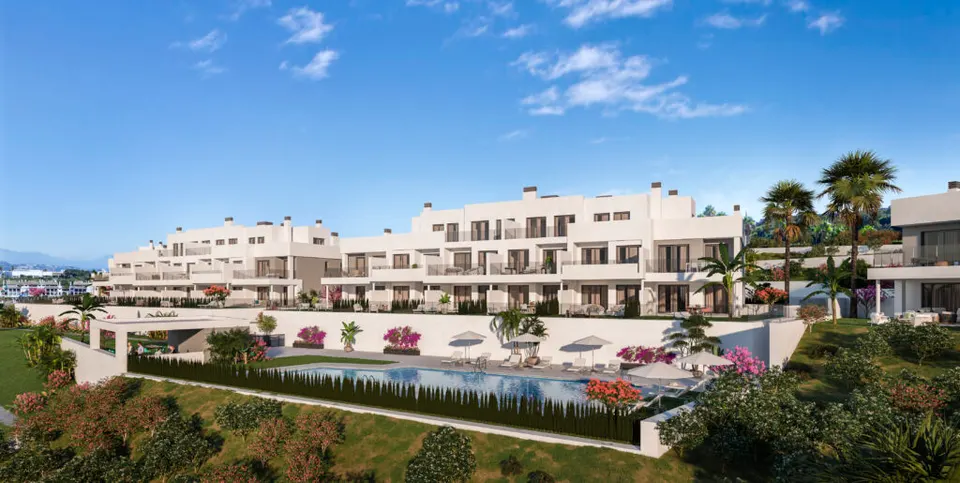 Apartamenty z widokiem na pole golfowe w San Roque — zdjęcie