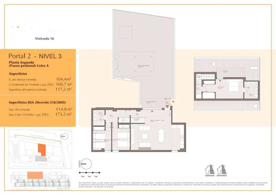 Penthouse z widokiem na dachu w Marbelli — zdjęcie