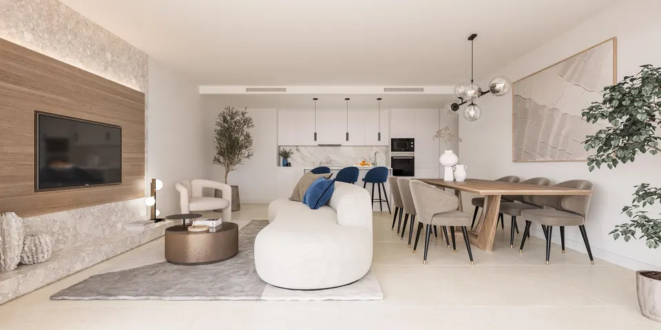 Apartamenty przy polu golfowym w Esteponie — zdjęcie
