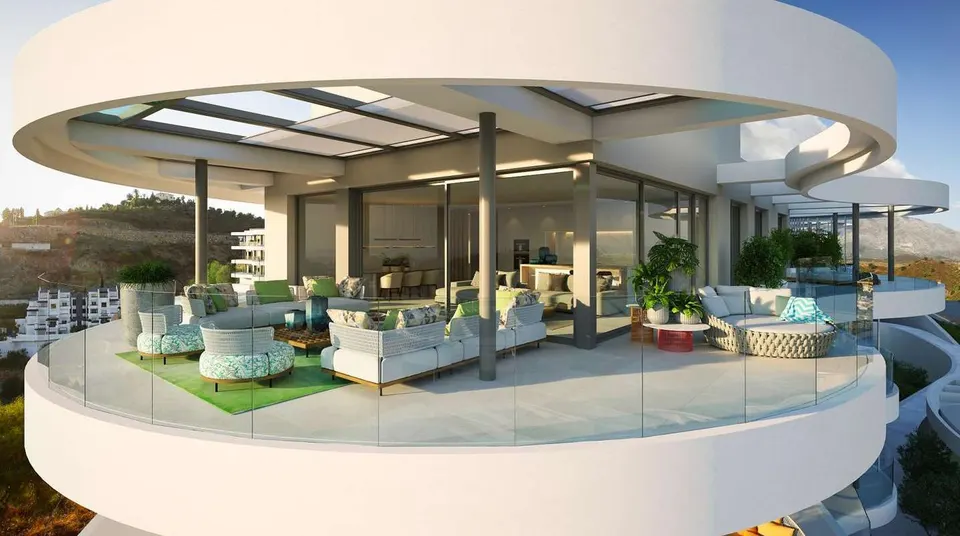 Apartament z prywatnym ogrodem w Benahavís — zdjęcie