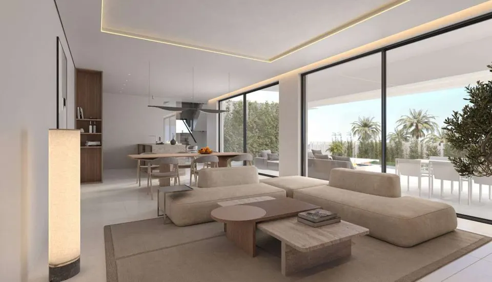 Willa przy polu golfowym w Mijas — zdjęcie