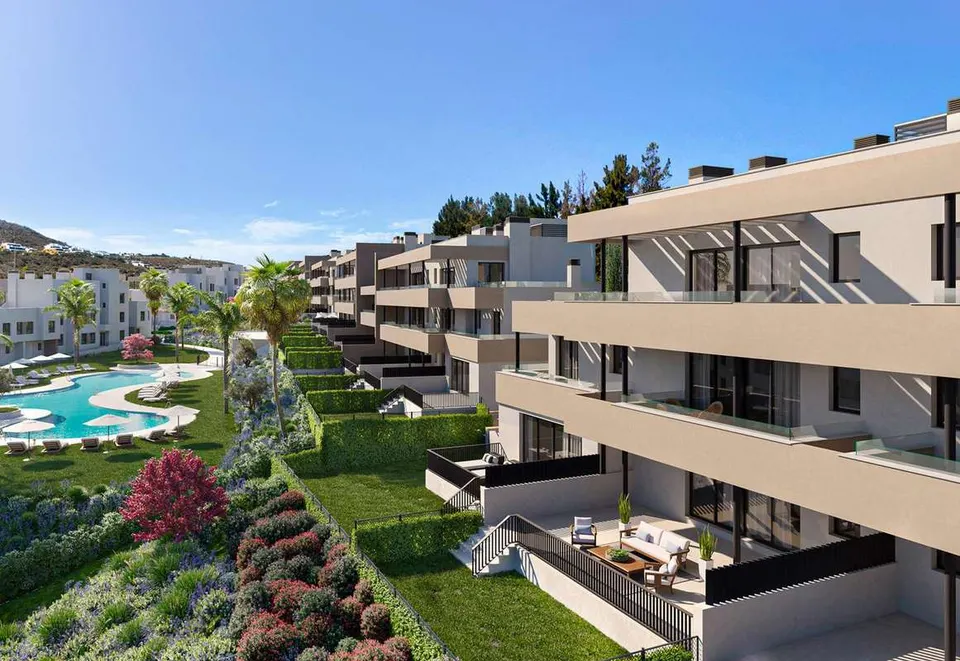 Penthouse z widokiem w Casares — zdjęcie