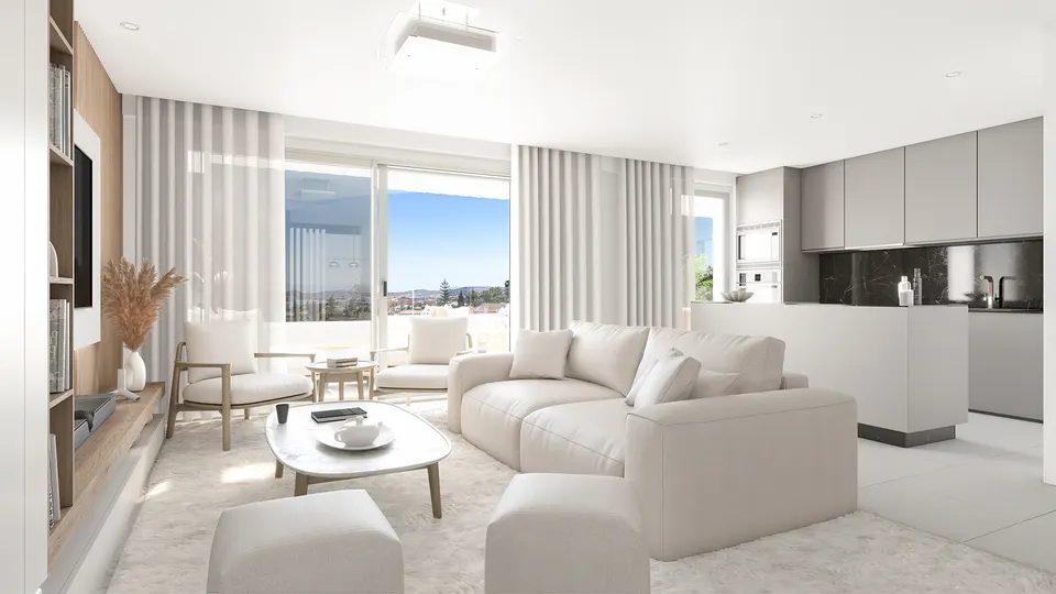 Apartamenty z basenem w Mijas — zdjęcie