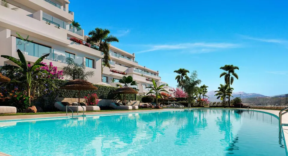 Penthouse z widokiem na morze w Casares — zdjęcie