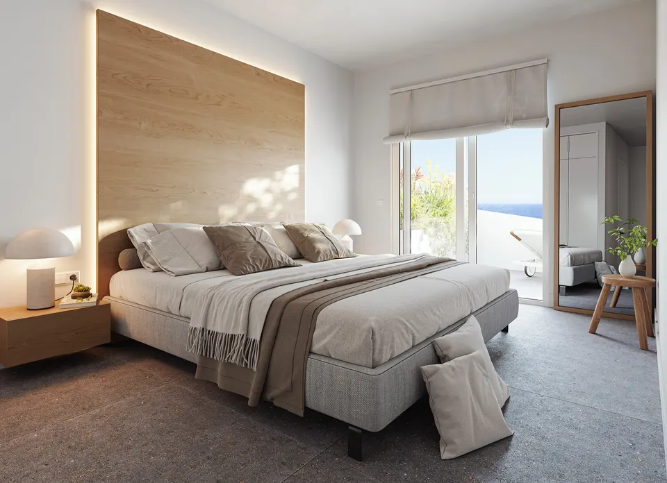 Apartamenty z widokiem na morze w Mijas Costa — zdjęcie