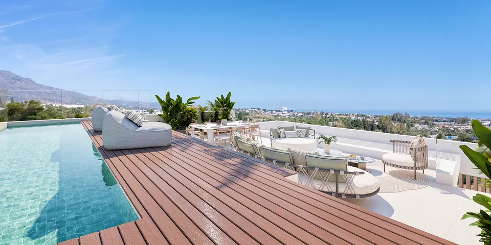 Apartamenty z basenem w Benahavís — zdjęcie
