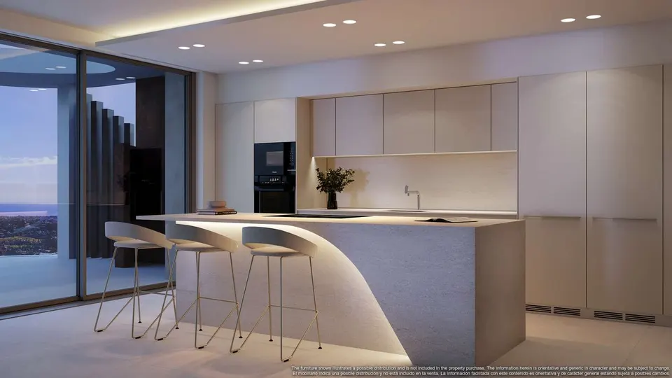 Penthouse z widokiem na morze w Benahavís — zdjęcie