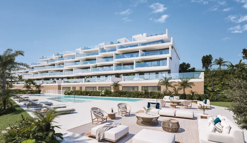 Apartamenty z basenem w Manilvie — zdjęcie